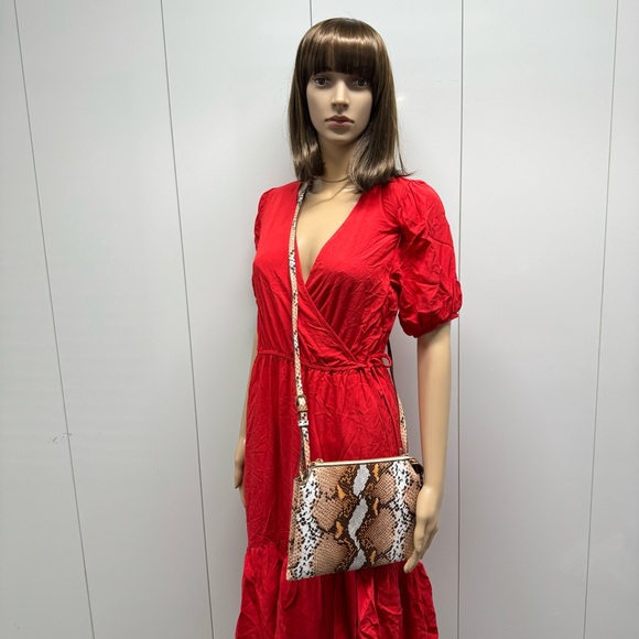 🐍SNAKESKIN CROSSBODY BAG - Picture 2 of 9